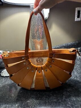 Pratesi Gran Lucolena Summer Clutch! Super Chic!